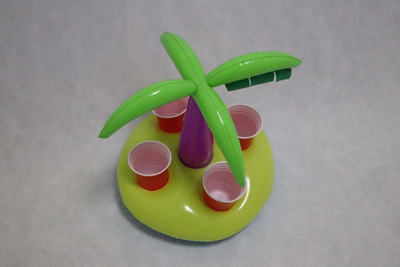 palm tree drink float